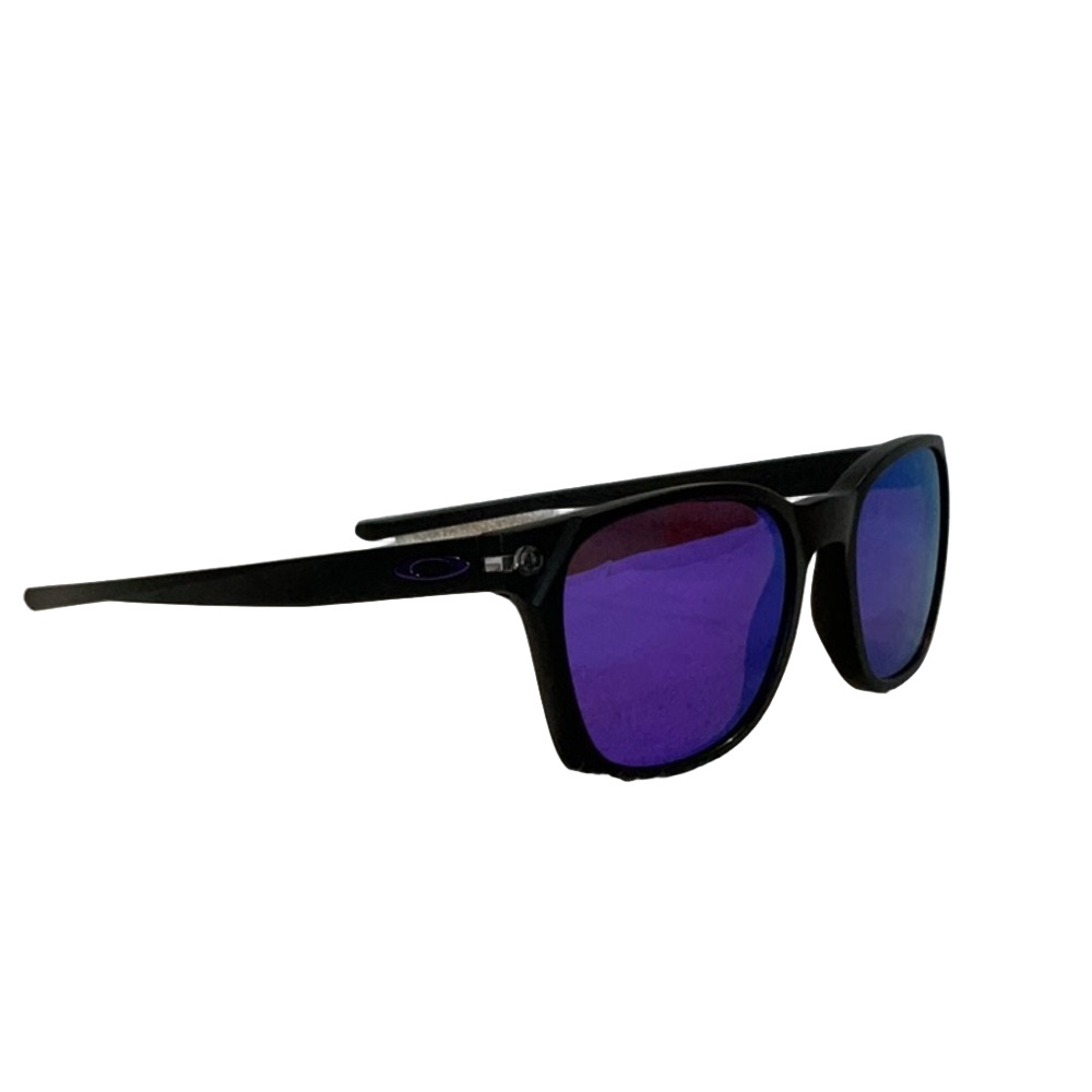 Oakley Black Sunglasses with Blue Lenses